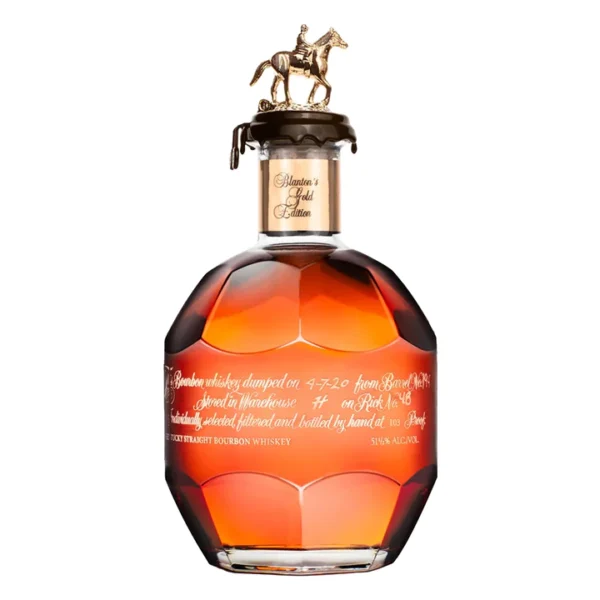 Blanton's Gold Label bourbon whiskey 